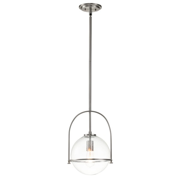 Lampa Sufitowa Pesaro, Przeźroczysta Nikiel 43,3x28,9x129,4cm
