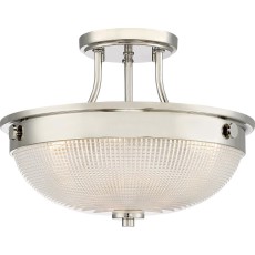Plafon Modena, Srebrny, 32,7x32,7x24,6cm
