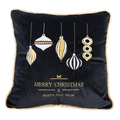Poduszka Haftowana Dekoracyjna Christmas Balls dowolny kolor 2