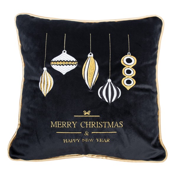 Poduszka Haftowana Dekoracyjna Christmas Balls dowolny kolor