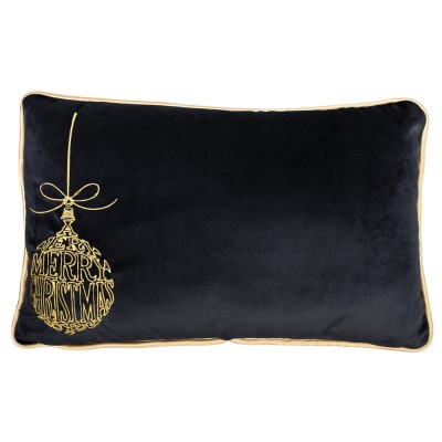 Poduszka Haftowana Dekoracyjna Christmas Ball - Różne Kolory Tkanin 2