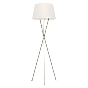Lampa Podłogowa Matera Nikiel Wys. 140cm