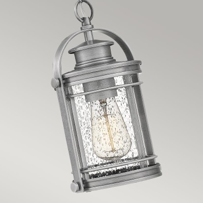 Lampa Zewnętrzna, Wisząca Benev Aluminium 16x13x28cm 4