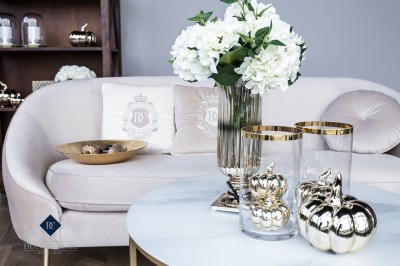 Świeca Biała Lene Bjerre M 20