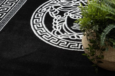 Dywan Fabio Medusa Czarny - Różne Rozmiary 7