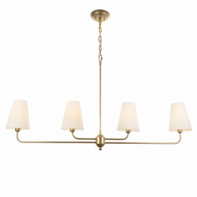 Elegancka Lampa Sufitowa Clas Złota Szer. 100cm 5