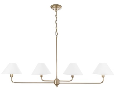 Elegancka Lampa Sufitowa Clas Złota Szer. 100cm 8