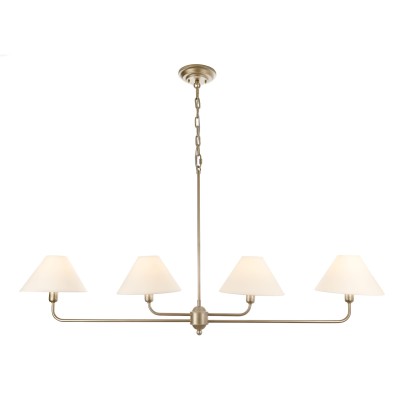 Elegancka Lampa Sufitowa Clas Złota Szer. 100cm 9