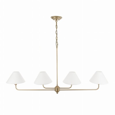 Elegancka Lampa Sufitowa Clas Złota Szer. 100cm 12