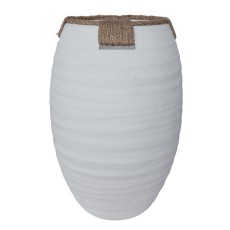 Wazon Bali  Biały 17x17x36cm