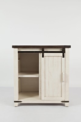 Komoda Avola Biała, Brązowa 81,5x43,5x86,5cm 3