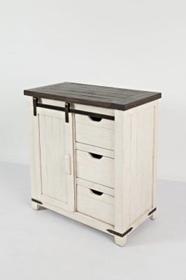Komoda Avola Biała, Brązowa 81,5x43,5x86,5cm 5