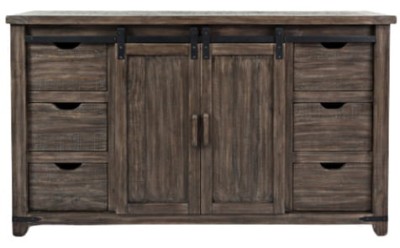 Komoda Avola Brązowa 152,5x46x89cm 2