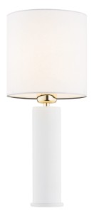 Lampa Stołowa Almada Biała Wys, 20cm