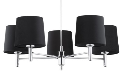 Lampa Wisząca Bolzano Plus Ciemnoszary Chrom 63x71x71cm 4