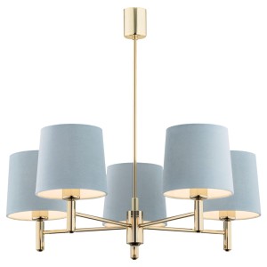 Lampa Wisząca Ponte Błękitny 63x71x71cm