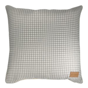 Poduszka Bristol Pepitka Beż-Krem 45x45cm