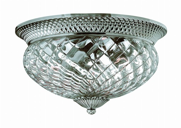 Plafon Cristal S Srebro, Kryształ 30x30x20cm