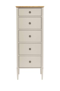 Eleanor Laura Ashley Komoda Jasno Szara 50x48x129cm