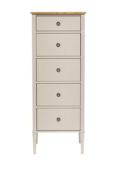 Eleanor Laura Ashley Komoda Jasno Szara 50x48x129cm