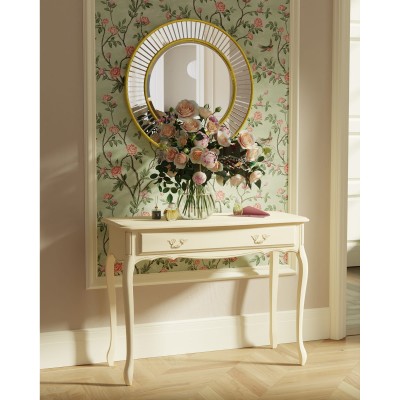 Provencale Laura Ashley Konsola Kość Słoniowa 110x45x76cm 5