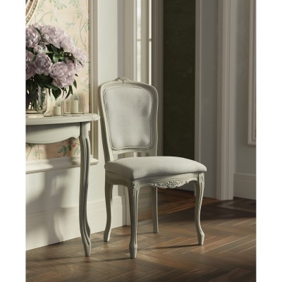 Provencale Laura Ashley Krzesła Szare 54x53x93cm 4