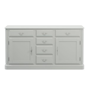 Provencale Laura Ashley Komoda Szara 160x41x85cm