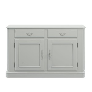 Provencale Laura Ashley Komoda Szara 132x41x85cm