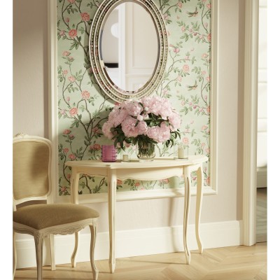 Provencale Laura Ashley Konsola Kość Słoniowa 110x35x75cm 5