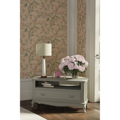 Provencale Laura Ashley Narożna Szafka RTV Szara 110x55x59cm 6