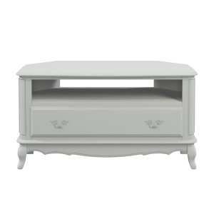 Provencale Laura Ashley Narożna Szafka RTV Szara 110x55x59cm