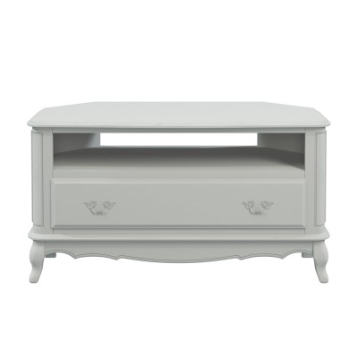 Provencale Laura Ashley Narożna Szafka RTV Szara 110x55x59cm 2