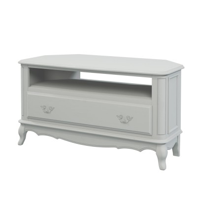 Provencale Laura Ashley Narożna Szafka RTV Szara 110x55x59cm 5