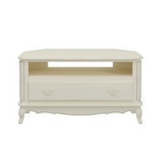 Provencale Laura Ashley Narożna Szafka RTV Kość Słoniowa 110x55x59cm