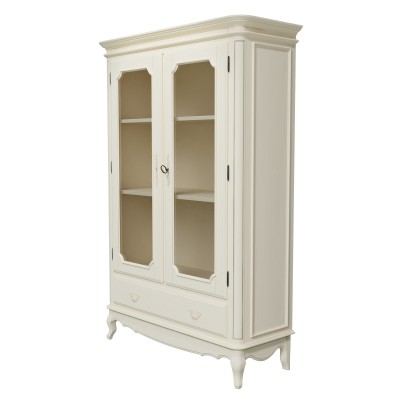 Provencale Laura Ashley Witryna Kość Słoniowa 120x45x180cm 4