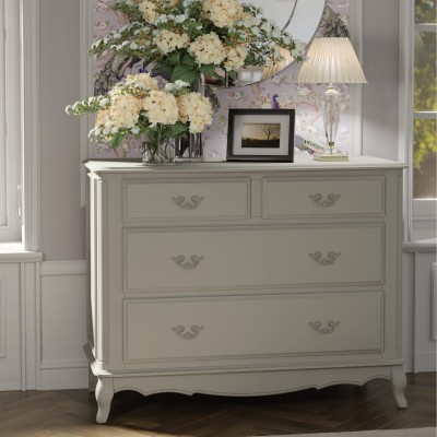 Provencale Laura Ashley Komoda Szara 111x52x87cm 7