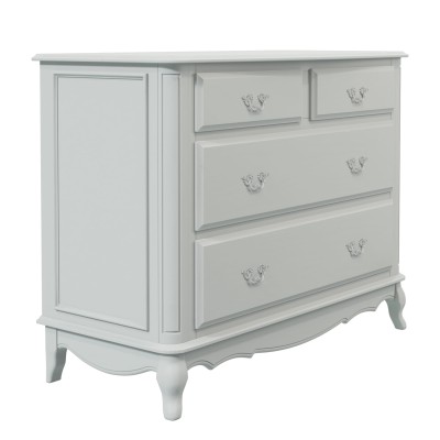 Provencale Laura Ashley Komoda Szara 111x52x87cm 4