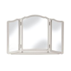 Provencale Laura Ashley Lustro Szara Rama 80x17x60cm