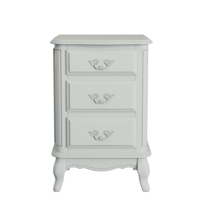 Provencale Laura Ashley Szafka Nocna Szara 45x38x68cm 3