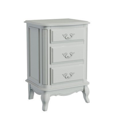 Provencale Laura Ashley Szafka Nocna Szara 45x38x68cm 4