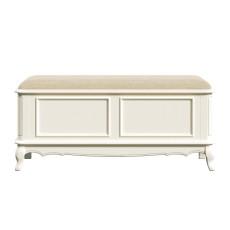 Provencale Laura Ashley Pojemnik/Siedzisko Kość Słoniowa