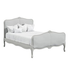 Provencale Laura Ashley Łóżko Szare 191x216x120cm