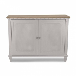 Komoda Drewniana Hanover Laura Ashley Jasno Szary