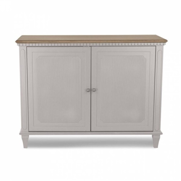 Komoda Drewniana Hanover Laura Ashley Jasno Szary