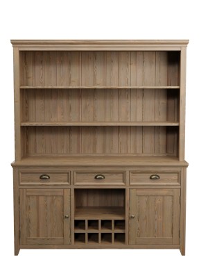 Merrion Laura Ashley Nadstawka Do Komody Jasny Brąz 160x35x110cm 4