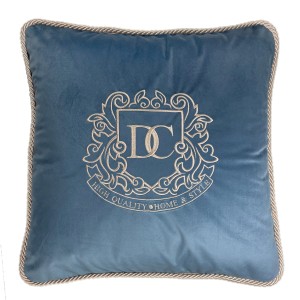 Poduszka Haftowana Dekoracyjna Velvet Quality Design - Różne Kolory Tkanin