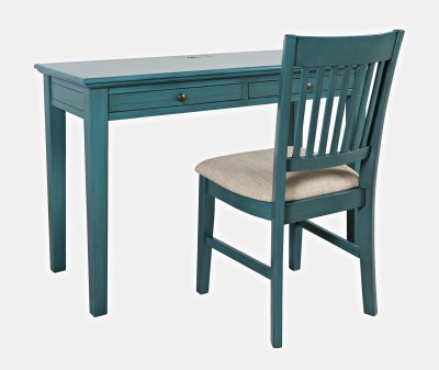 Biurko / Toaletka Avola Classic  Niebieska 122x51x79cm 20