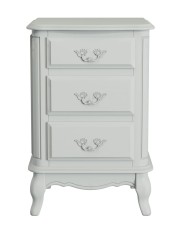 Provencale Laura Ashley Szafka Nocna Szara 45x38x68cm