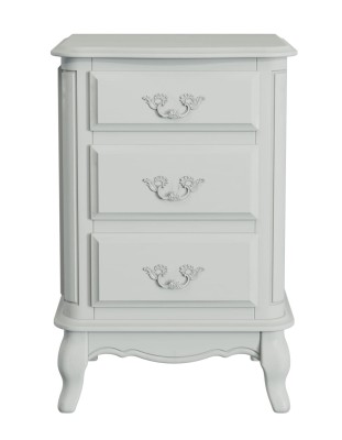 Provencale Laura Ashley Szafka Nocna Szara 45x38x68cm 2
