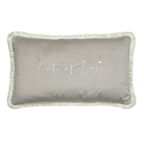 Poduszka z Haftem Lots of Love- dowolny kolor